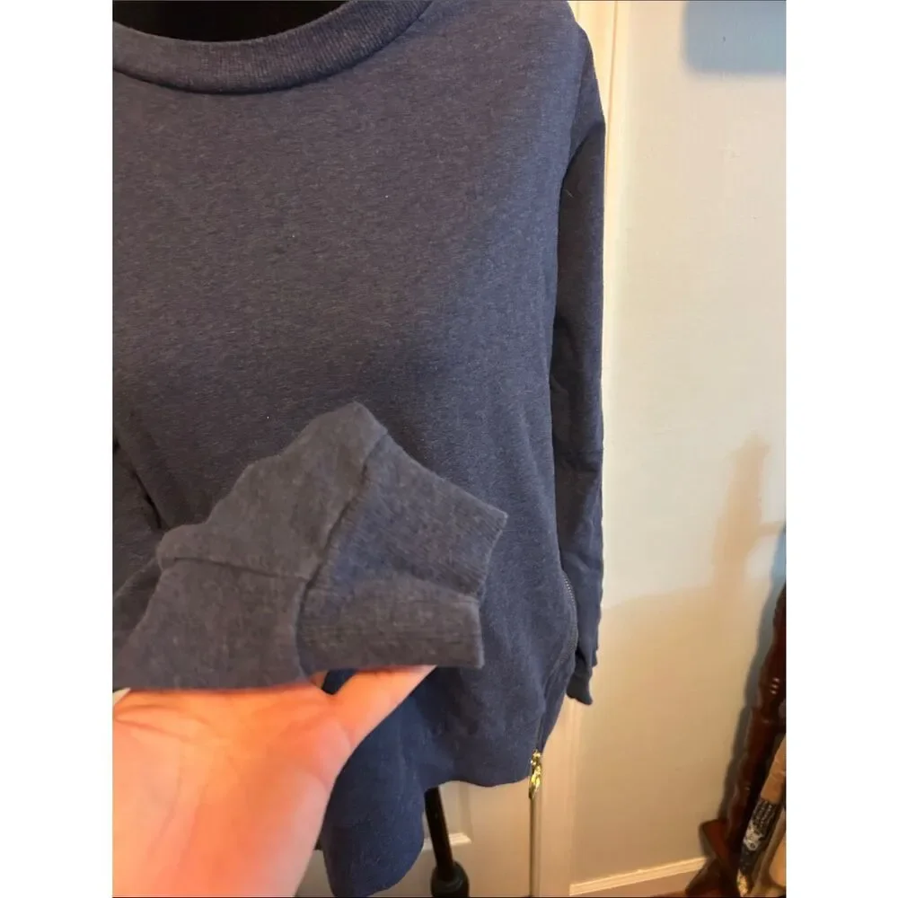 Michael Kors Navy Knit Crewneck Sweater